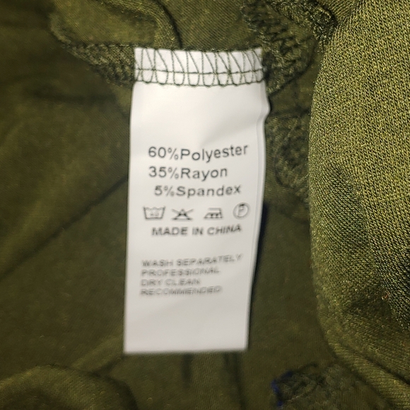 Jumpsuit with Long Sleeve Pants Elastic Drawstring Waist Pockets Women's 2XL - Picture 13 of 16